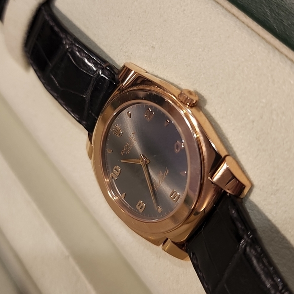 Rolex Cellini 18k Rose Gold Men's Watch 5330 - Picture 2 of 10